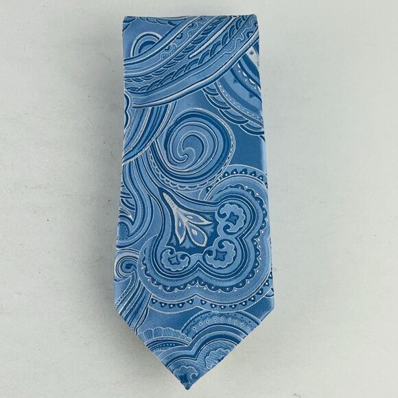 President Donald J Trump Signature Collection Paisley Necktie Tie 100% Silk - Picture 2 of 5